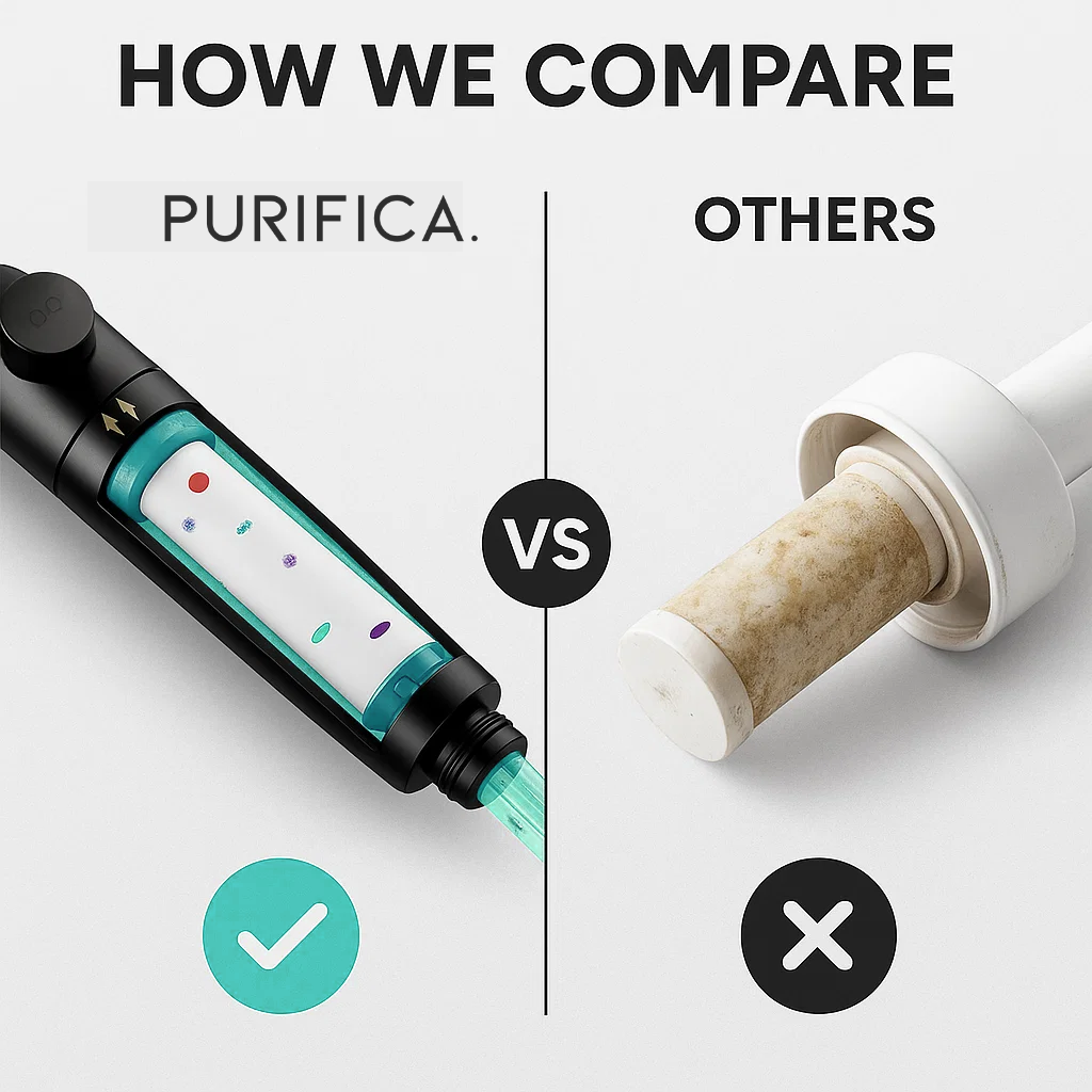 Purifica™ 4-in-1 Spa Shower Filter & Scalp Massager