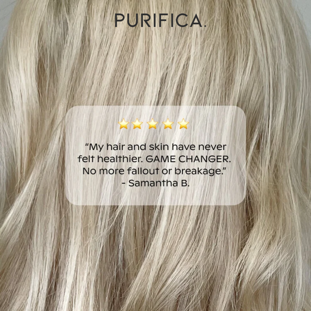 Purifica™ 4-in-1 Spa Shower Filter & Scalp Massager